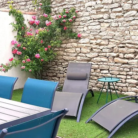 Cocon Avec Jardinet, Au Coeur De Martin De Re Lägenhet *